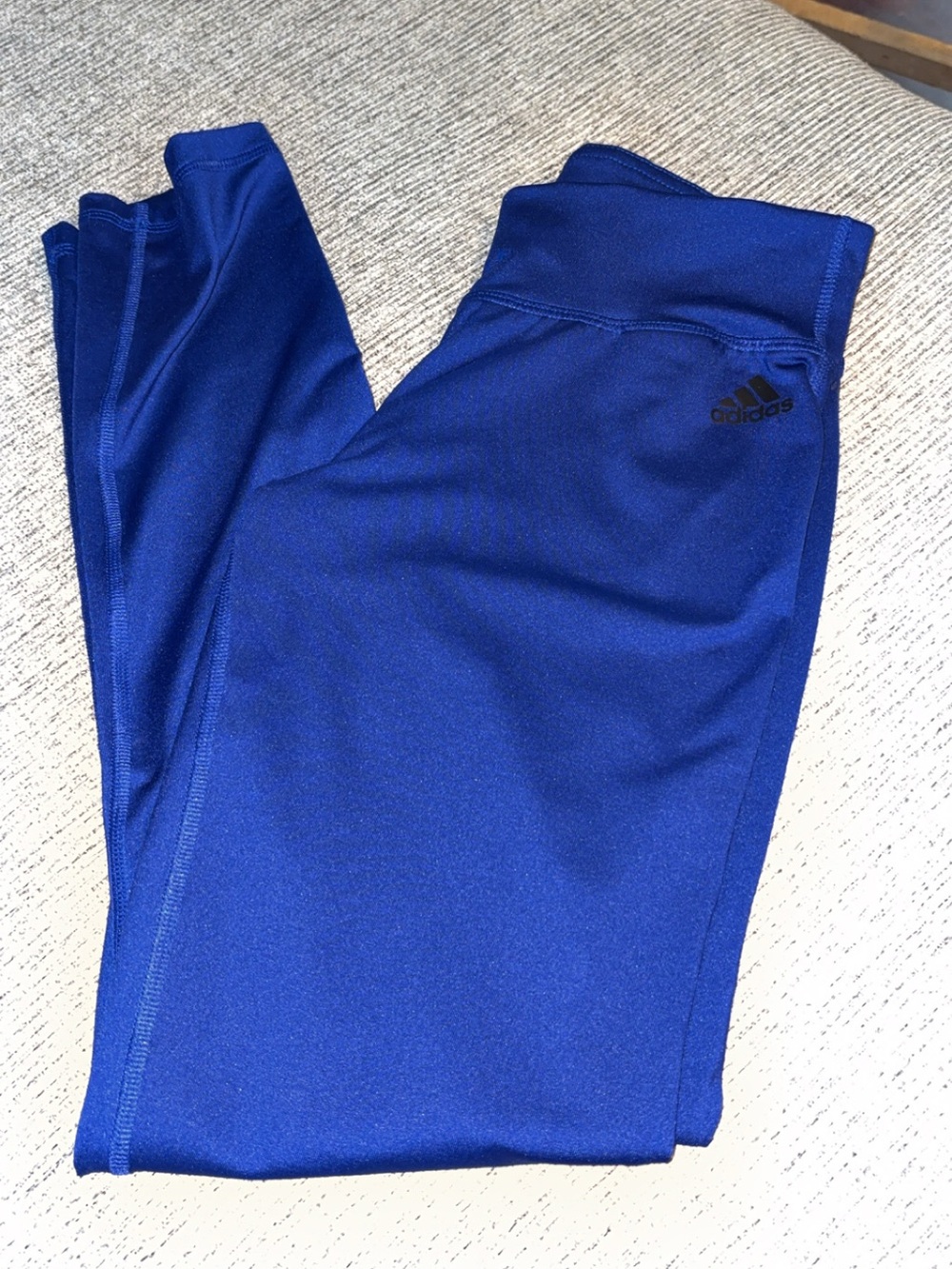 adidas Royal Blue High-Rise Performance Leggings